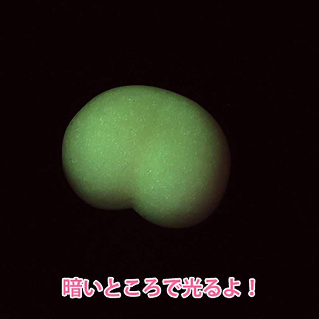 ピンク／おしり型むにむに夜光オブジェ