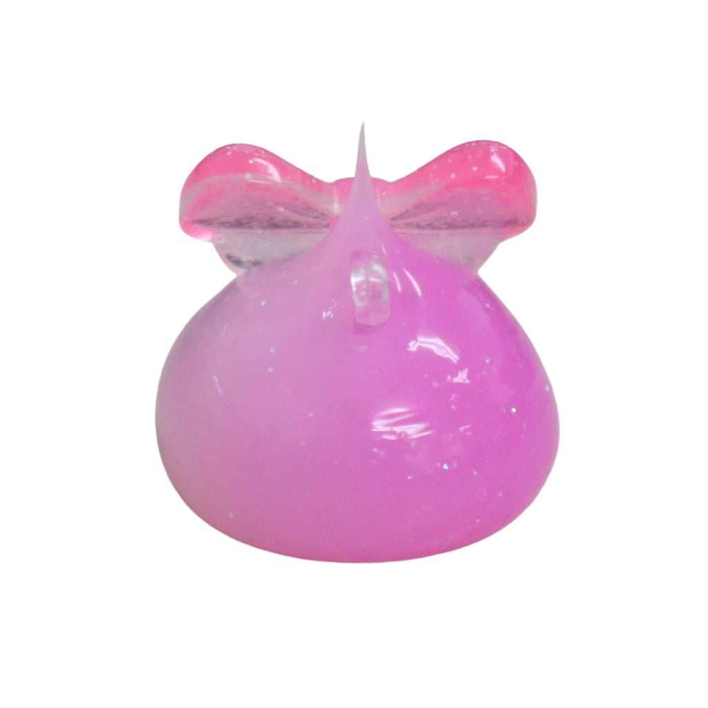 しゃりしゃりピンクデカほっぺちゃん ストラップ