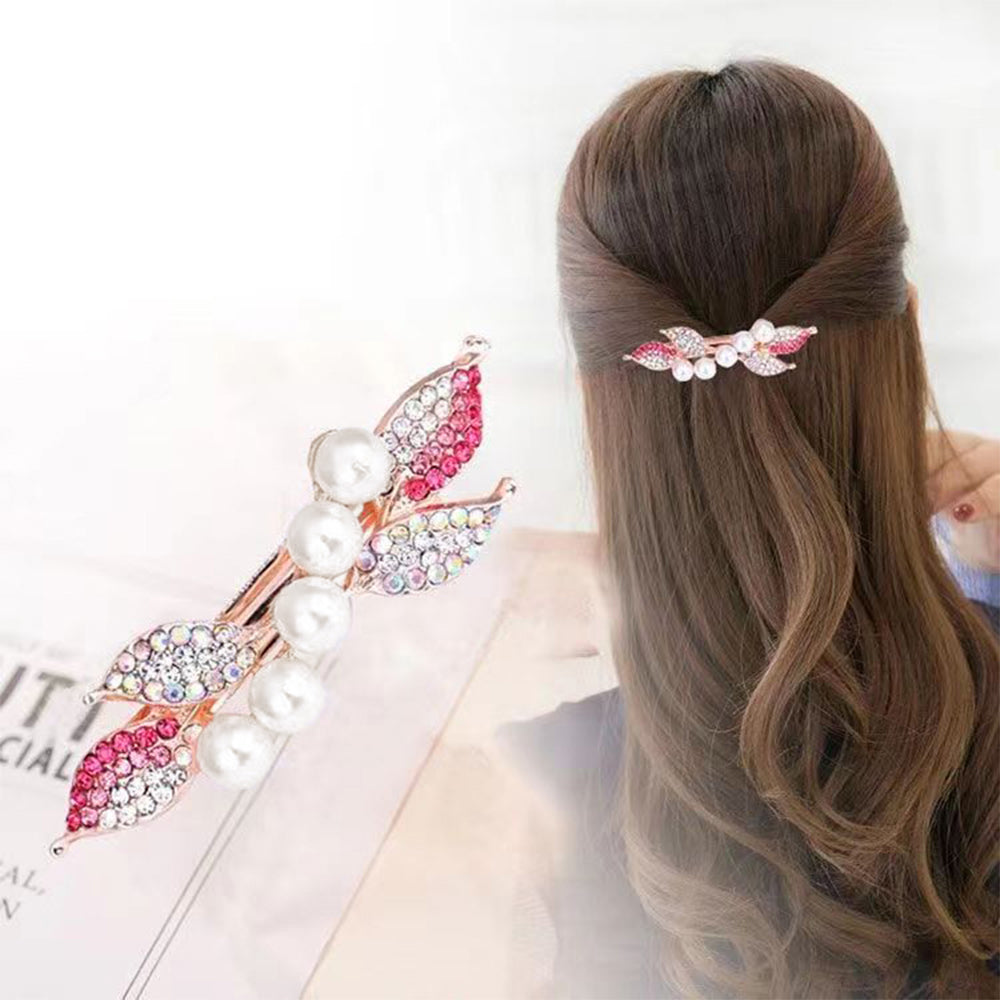 【送料無料】 バレッタ キラキラ ヘアアクセサリー