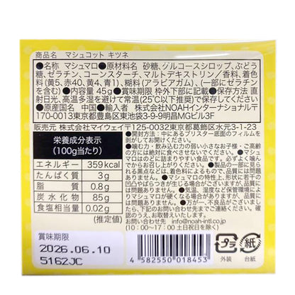マシュコット　キツネ／マシュコットのシリコンストラップ付き