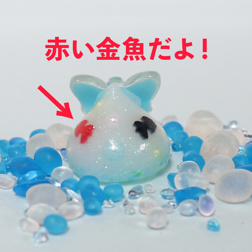 金魚鉢ほっぺちゃん オブジェ ／デカ