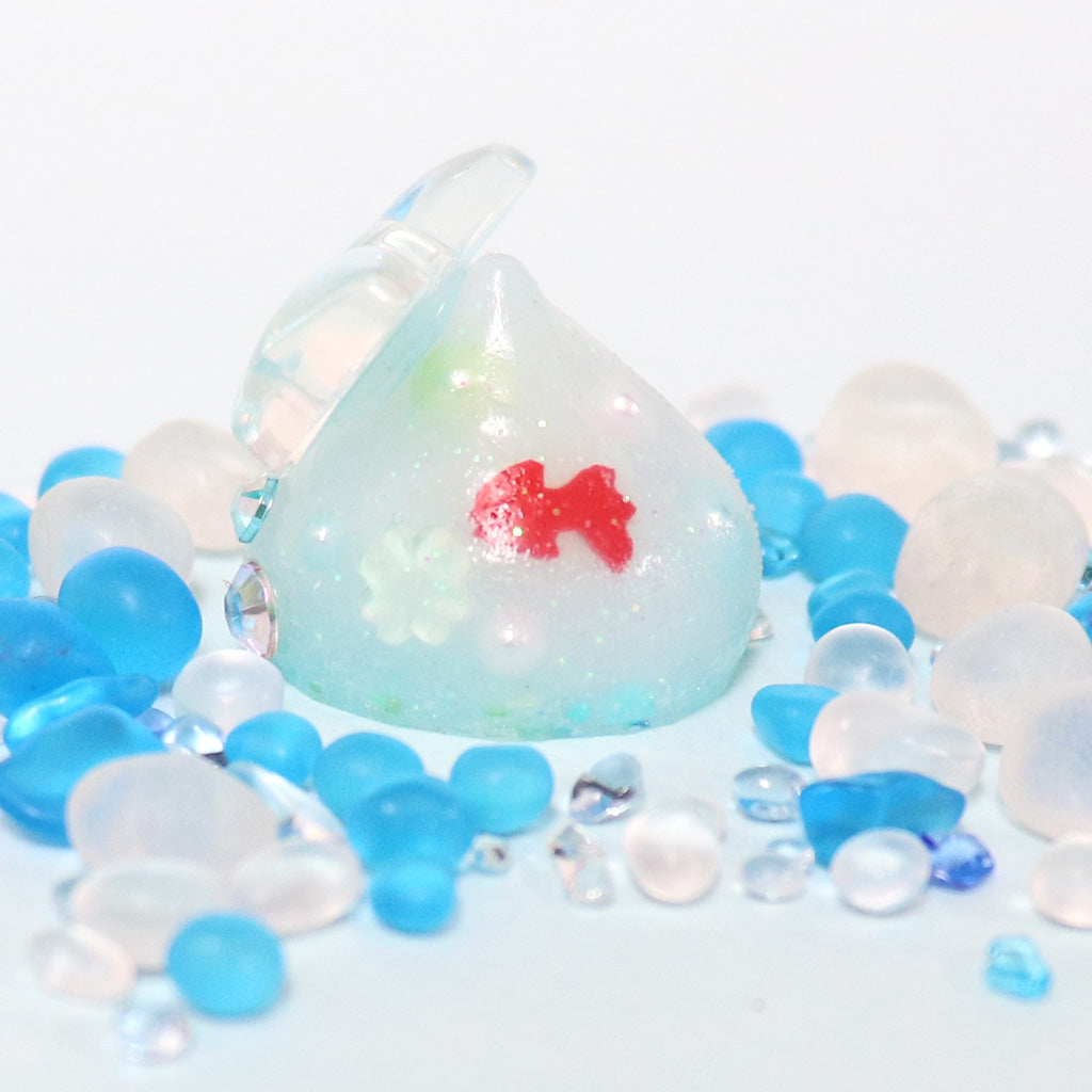 金魚鉢ほっぺちゃん オブジェ ／デカ