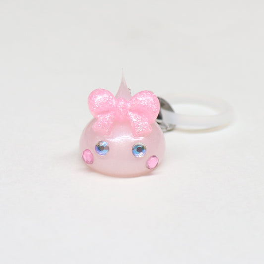 ピンクパールほっぺちゃん★目印アクセサリー