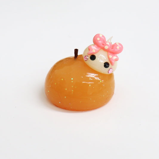 栃木限定／にっこり梨乗りミニほっぺちゃんストラップ