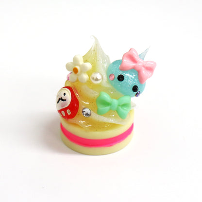 石川限定／金箔ソフトのりミニほっぺちゃんオブジェ