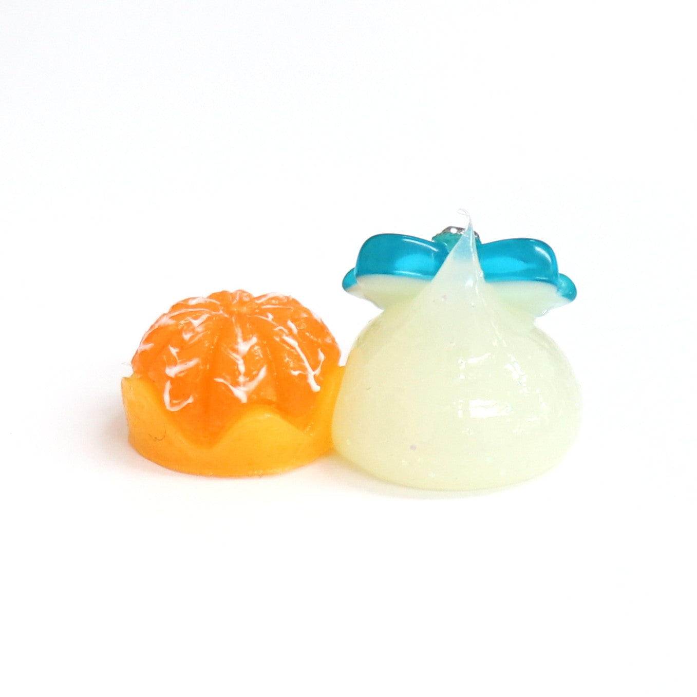 和歌山限定／みかん＆蓄光ラメほっぺちゃんオブジェ