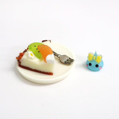 愛媛限定／キウイケーキ風＆ミニほっぺちゃんオブジェセット