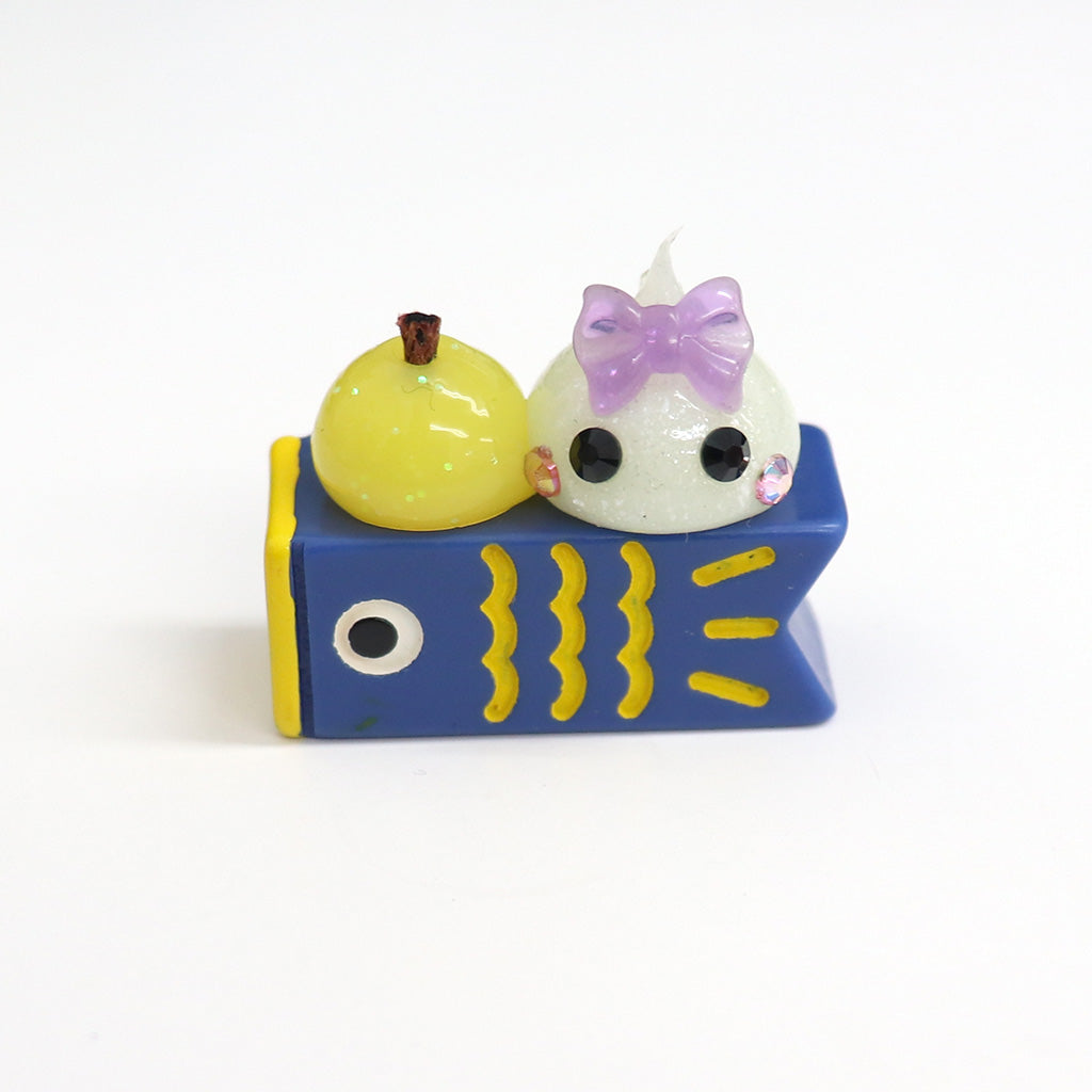 高知限定／ゆず持ちこいのぼりのりほっぺちゃんストラップ