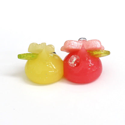 宮崎限定／マンゴー＆日向夏なかよしほっぺちゃんストラップ