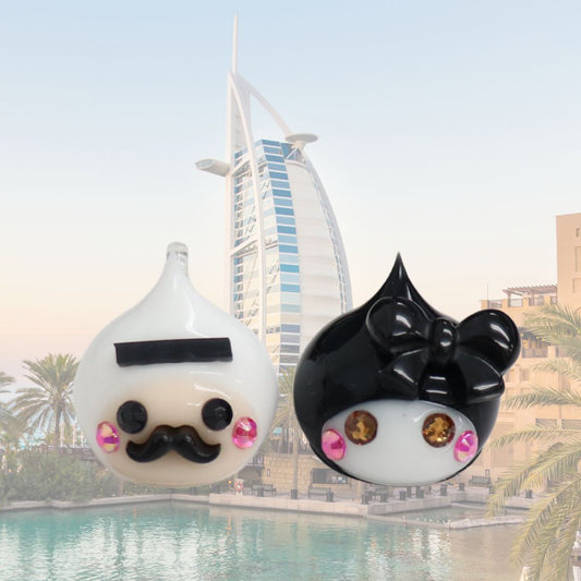 ドバイほっぺちゃんストラップ／2個セット