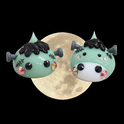 グリーンモンスターデカほっぺちゃん ストラップ