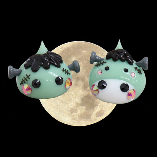 グリーンモンスターデカほっぺちゃん ストラップ