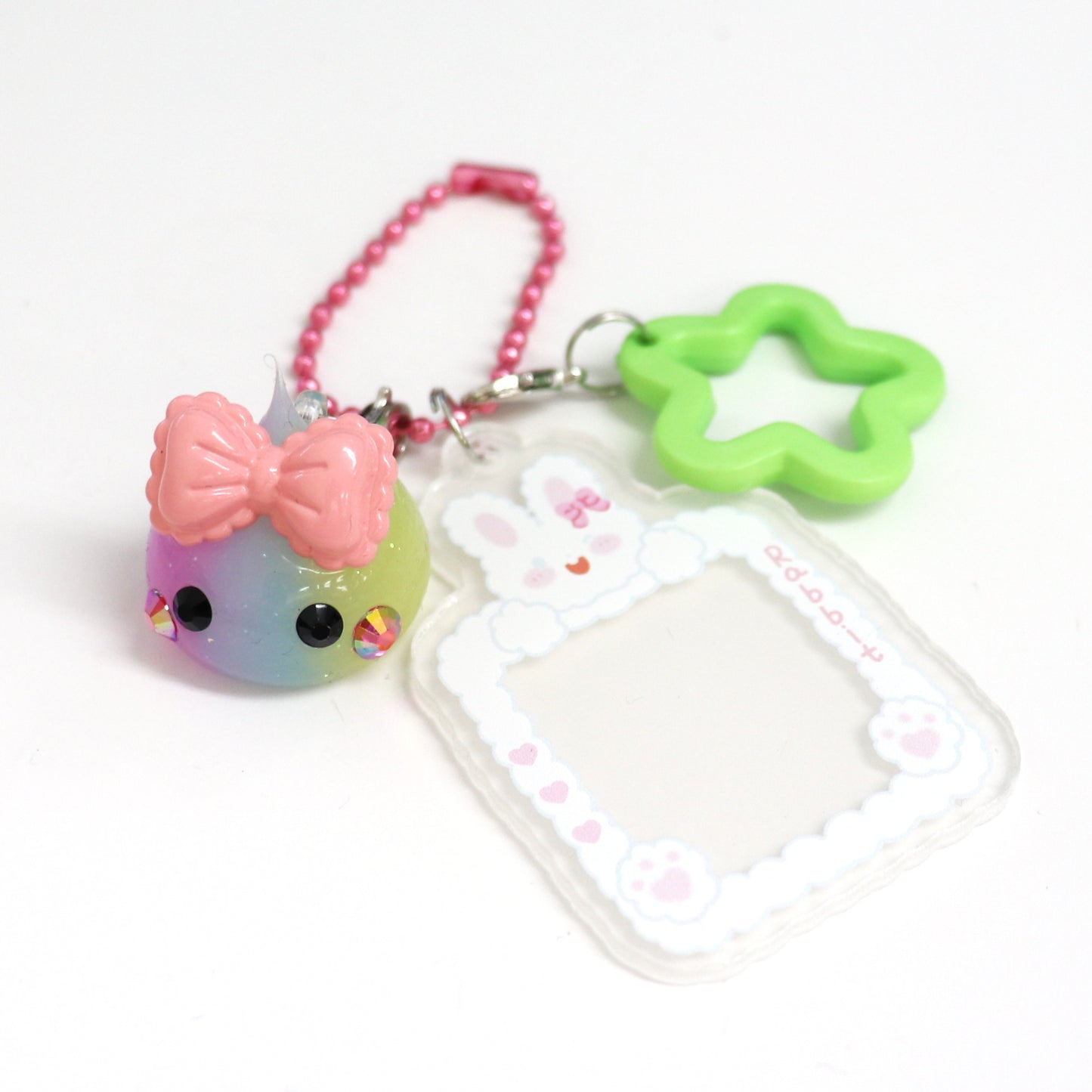 おかあしゃんの気まぐれ宝箱1500円　蓄光チャーム