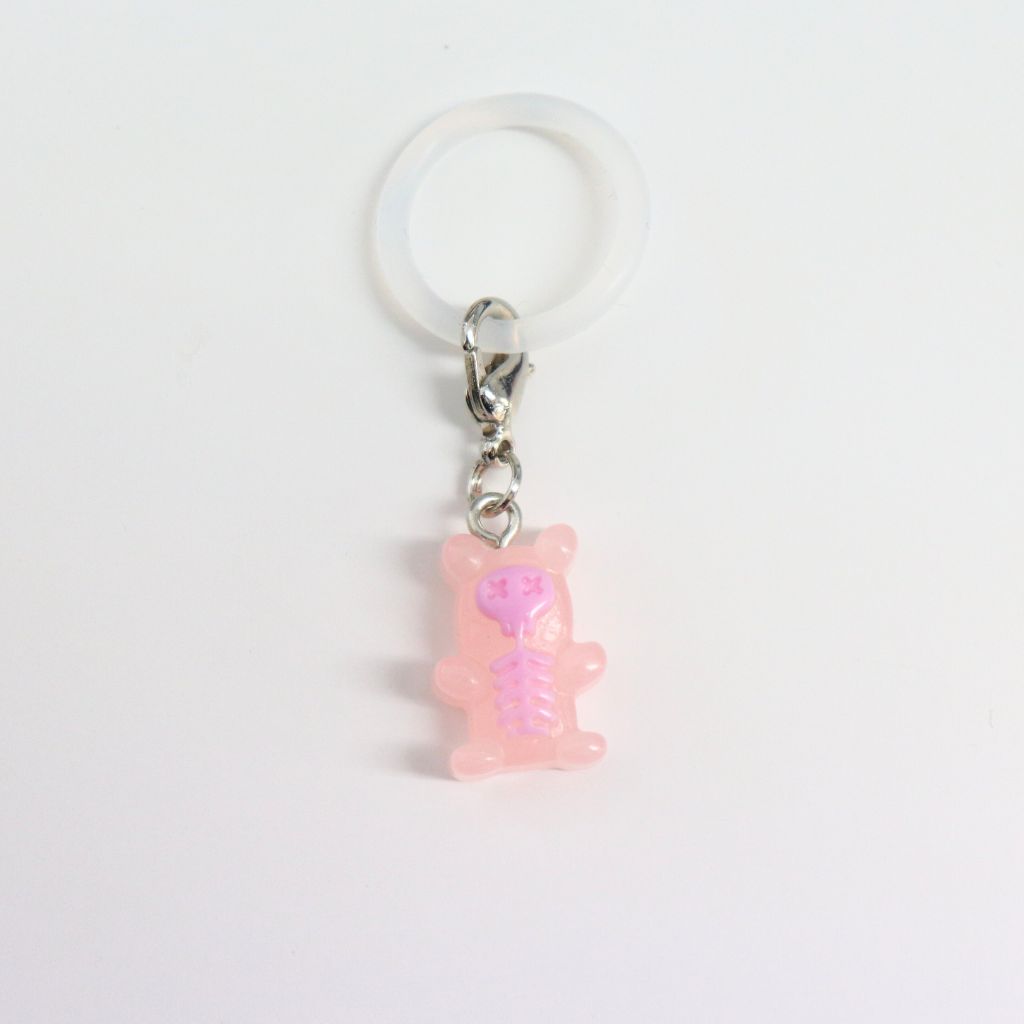 クマ型ガイコツめじるしチャーム