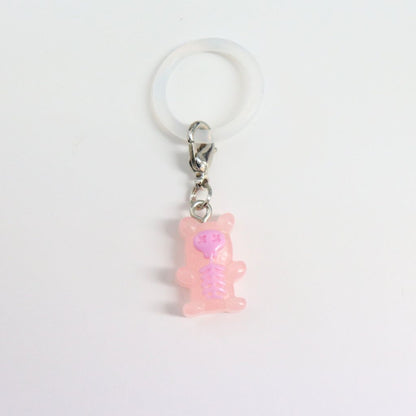 クマ型ガイコツめじるしチャーム