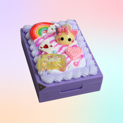 おかあしゃんの気まぐれ宝箱1500円 貝殻・ミラー付き小物ケース