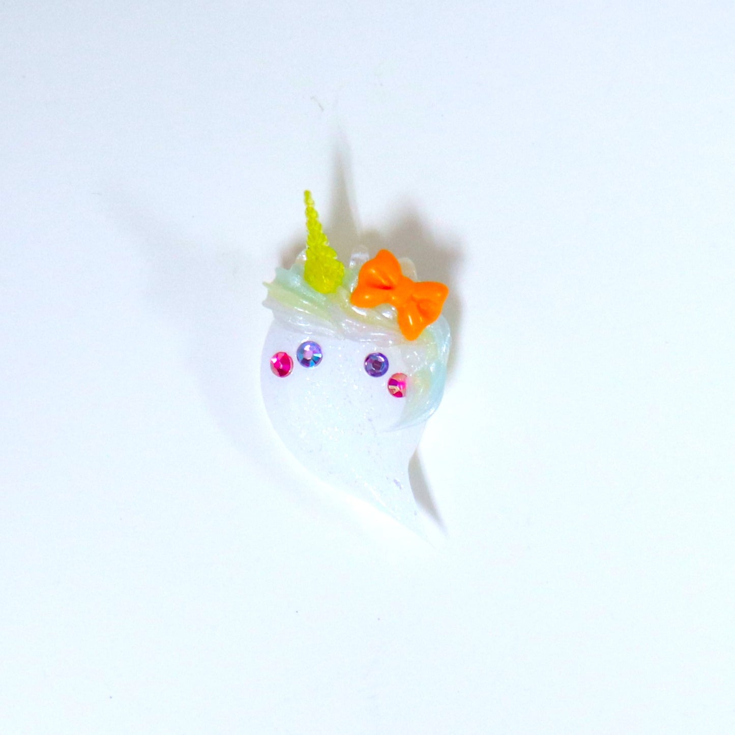 ユニコーンおばけちゃんめじるしキーホルダー