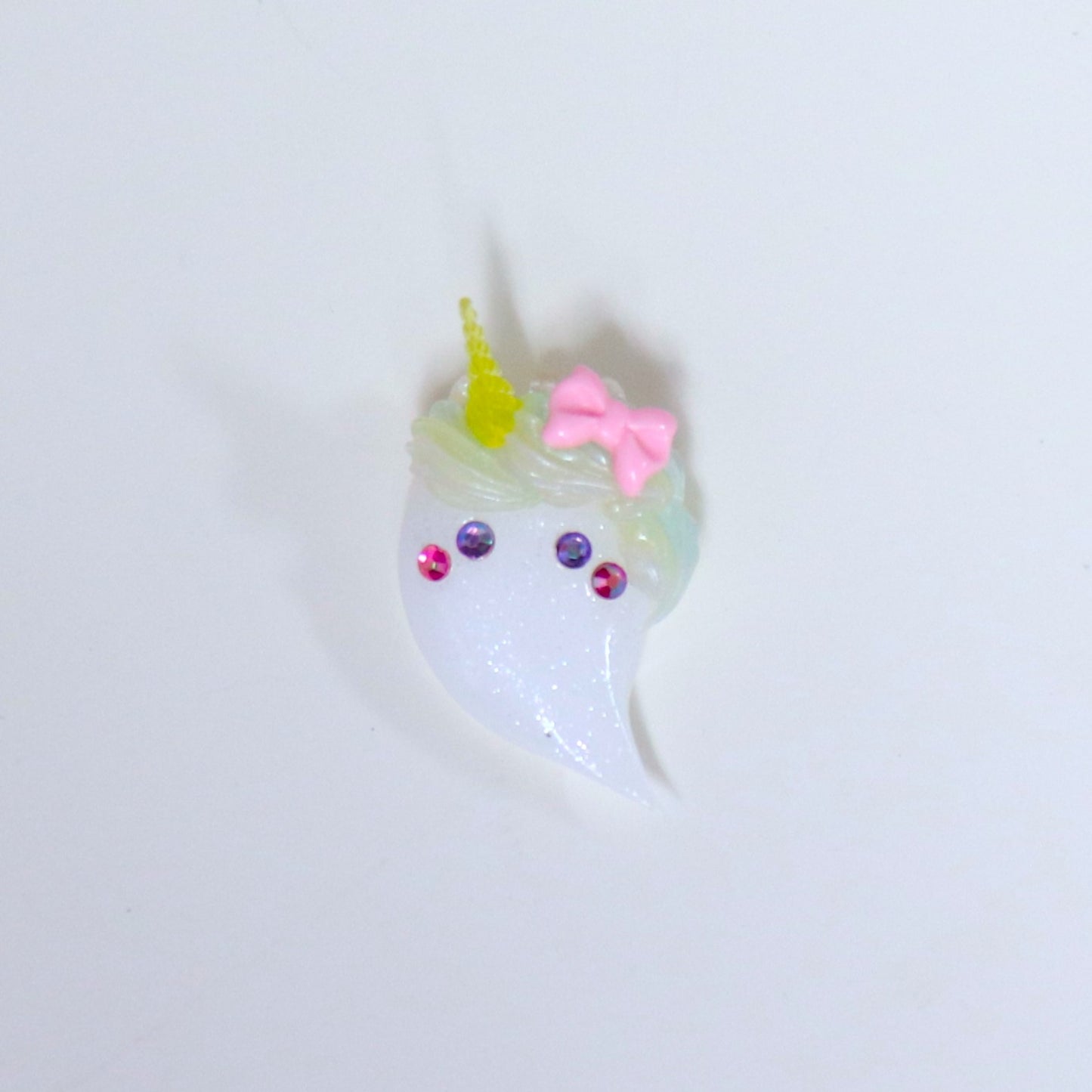 ユニコーンおばけちゃんめじるしキーホルダー