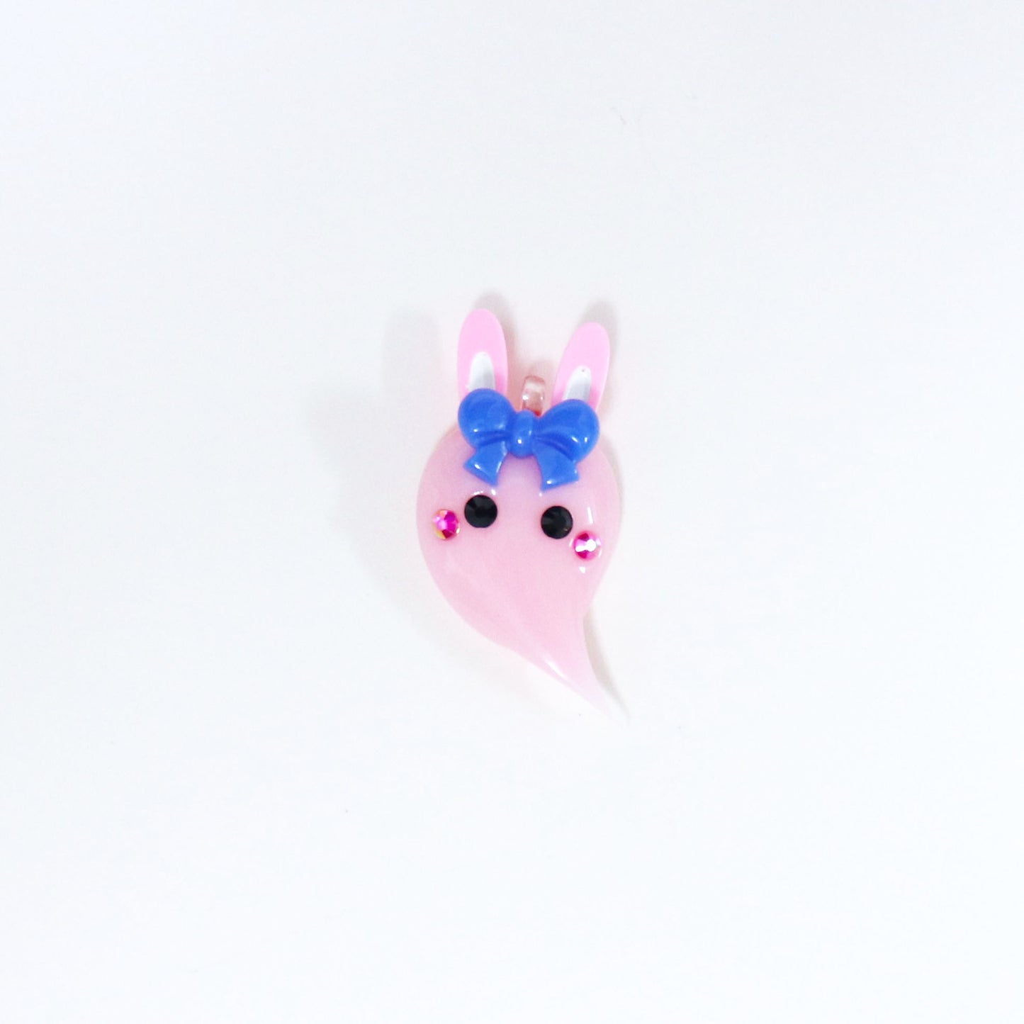 うさ耳おばけちゃんめじるしキーホルダー