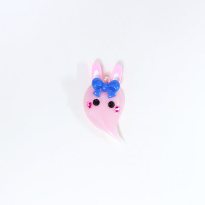 うさ耳おばけちゃんめじるしキーホルダー