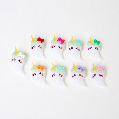 ユニコーンおばけちゃんめじるしキーホルダー