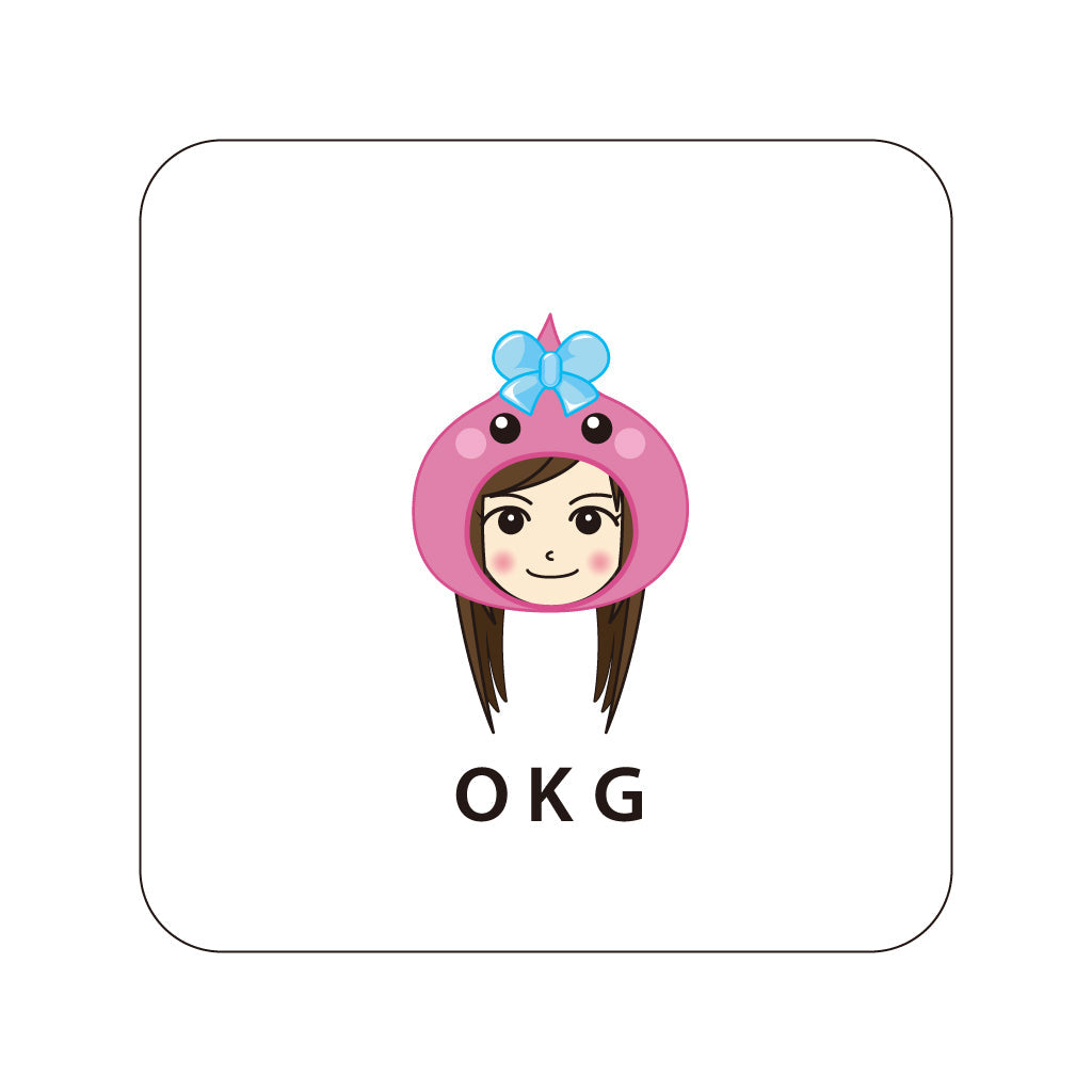 ふわふわリボンデカほっぺちゃん オブジェ