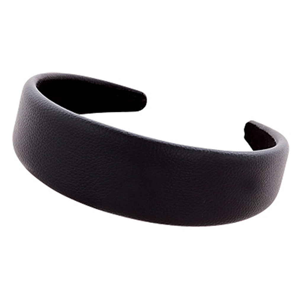 CHANNELレザーカチューシャシルバー ブラック ブラック／レザー風カチューシャ – SUNHOSEKI