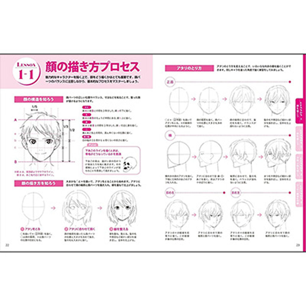 書籍／トレース式マンガキャラ練習帳［基本デッサン］ – SUNHOSEKI