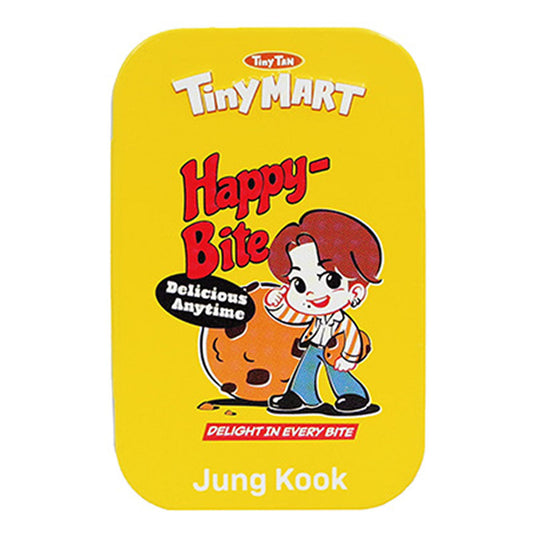 黄色／ＪＵＮＧ　ＫＯＯＫ／ＴｉｎｙＴＡＮ缶ケース付きばんそうこう（ＴｉｎｙＭＡＲＴ）