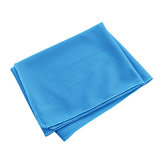 水色／ひんやり素材のクールマフラー