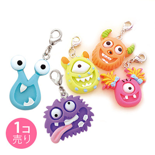 目玉ギョロギョロモンスタージッパーチャーム／１個売り