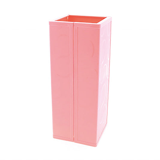 ピンク／開くと収納棚になるＢＯＸ