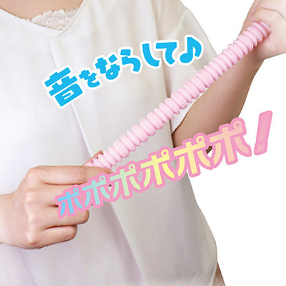 パステルカラー／手遊び知育ＡＳＭＲ伸縮パイプ／３本セット